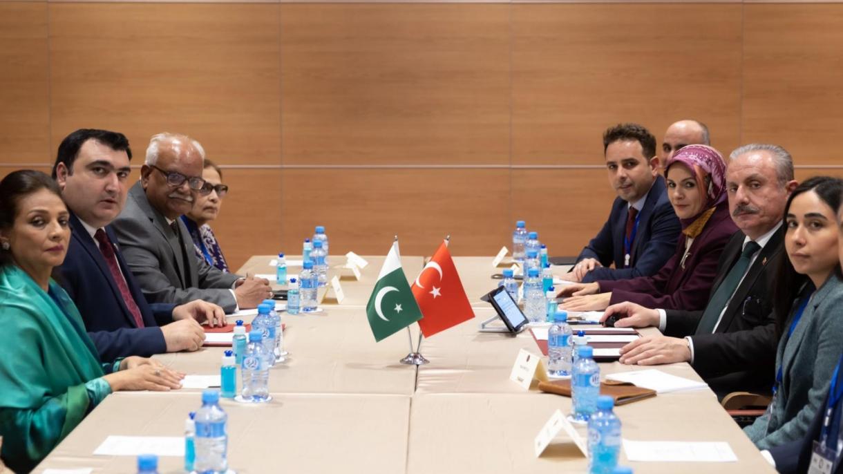 اسپیکر اسمبلی مصطفی شنتوپ کی پاکستانی وفد سے ملاقات