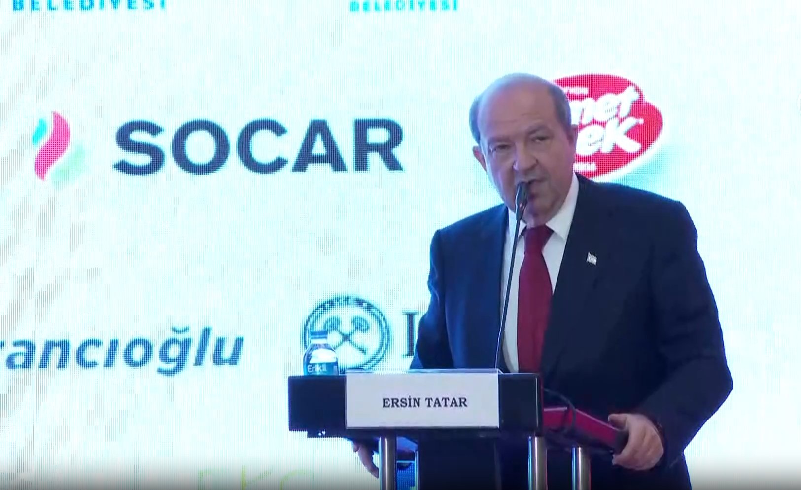 دونوں خطے کے تعاون ہی سےمشرقی بحیرہ روم کےوسائل استعمال کیے جاسکتے ہیں : صدر ایرسین تاتار