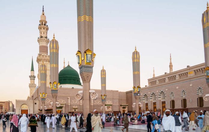 سات لاکھ سے زائد عازمین حج کی مدینہ منورہ آمد