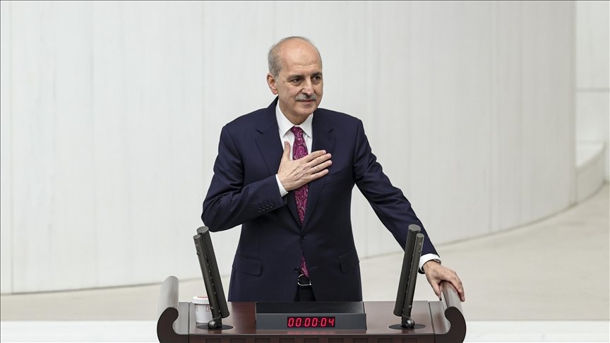 نعمان قورتلمش ترک پارلیمنٹ کے نئے اسپیکر منتخب
