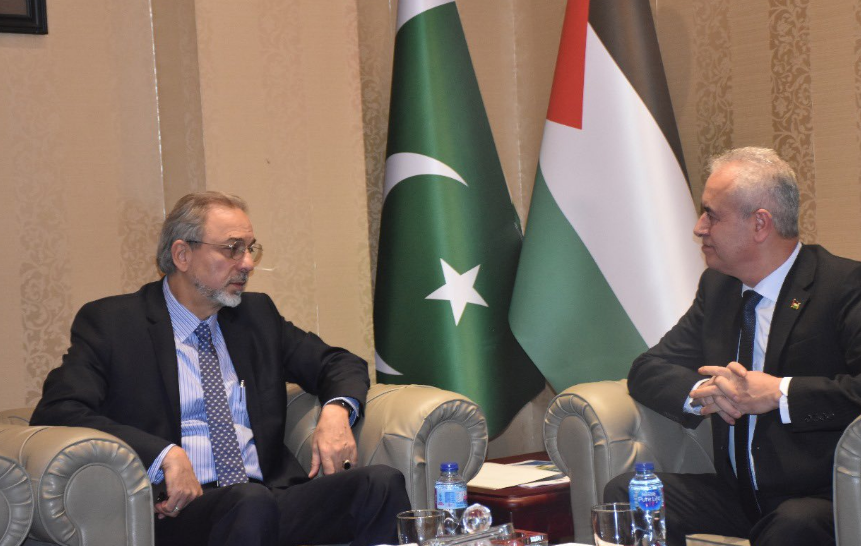 ترک سفیر کا اسلام آباد میں فلسطینی سفارتخانے کا دورہ