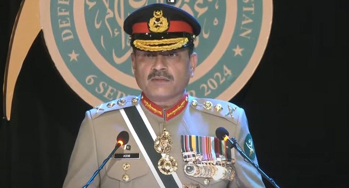 ملک دشمنوں کو جہاں پائیں گے اُن کی سرکوبی کریں گے  پاکستان  آرمی چیف کا یومِ دفاع کی خصوصی تقریب سے خطاب
