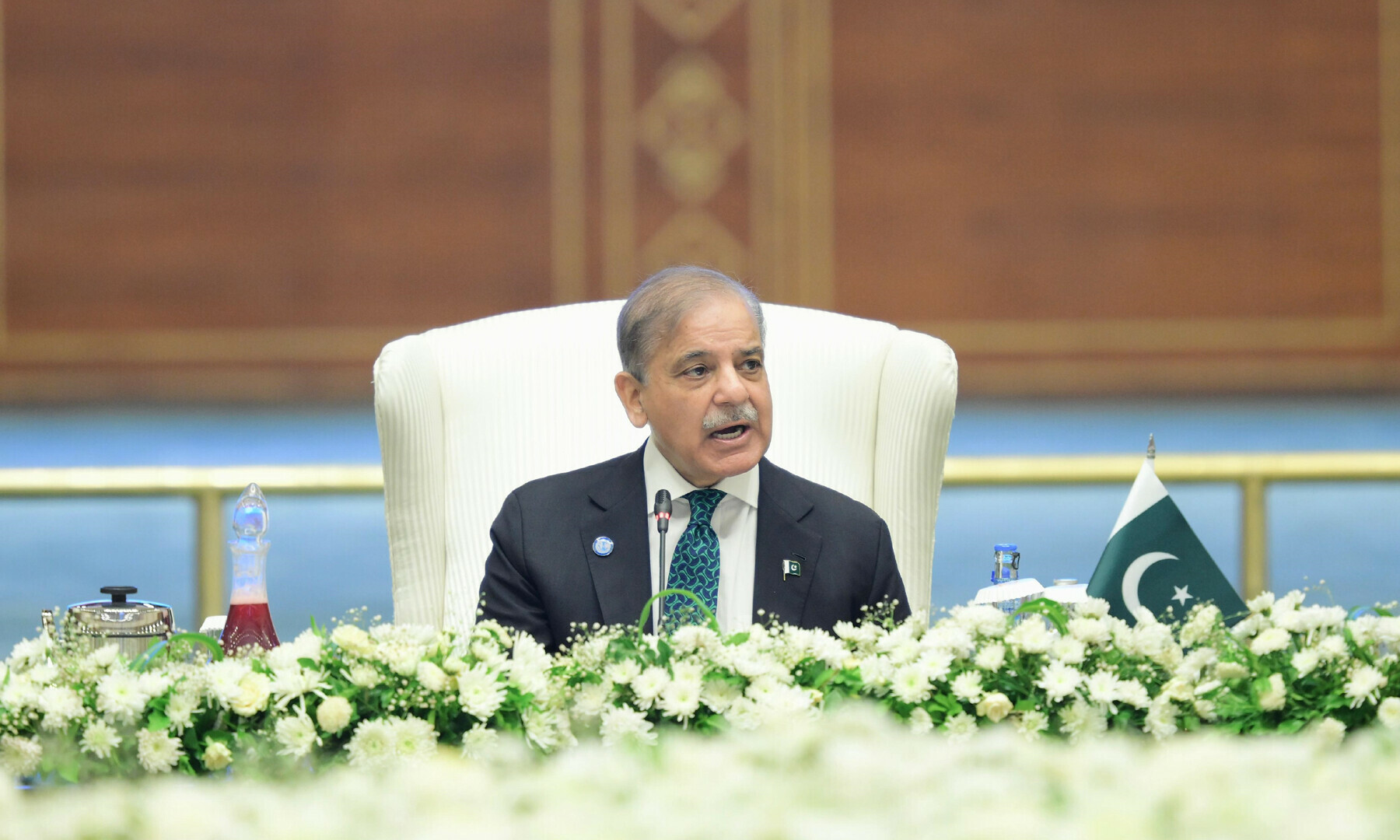 پاکستان خطے میں استحکام چاہتا ہے، افغان سرزمین کا دہشتگردی کے لیے استعمال روکنا ہوگا،وزیرِ اعظم پاکستان کا ایس سی او کانفرنس سے خطاب۔