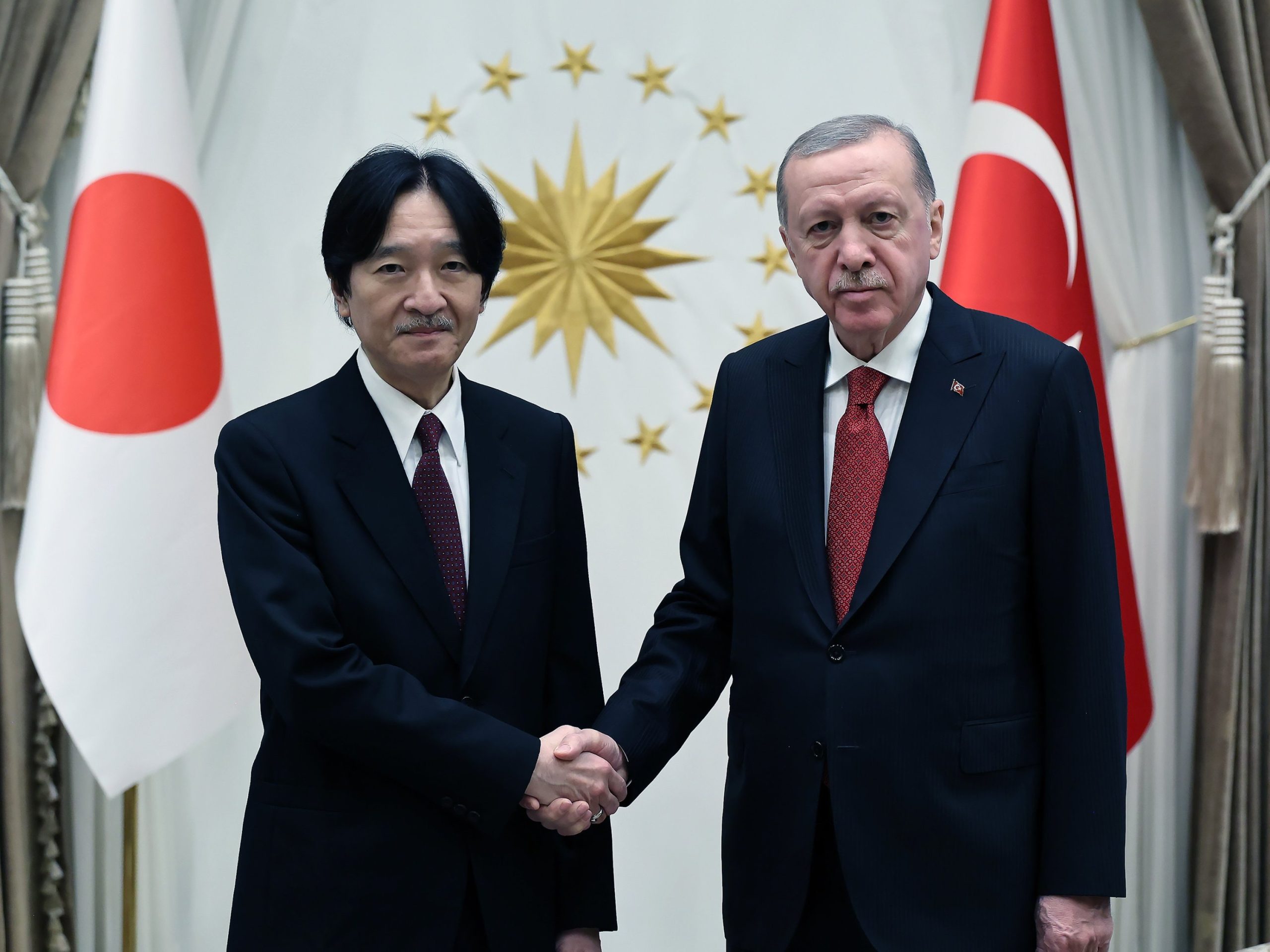 Erdoğan Rolls Out Red Carpet for Japan’s Crown Prince