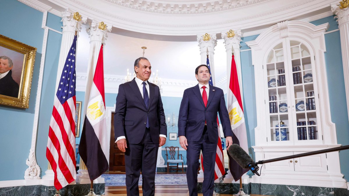 Egypt Rejects Forced Displacement of Palestinians in Talks with US