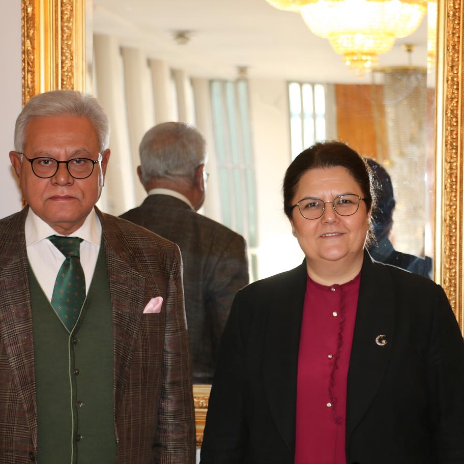 Ambassador Dr. Yousaf Junaid Meets Turkish Human Rights Commission Chairperson