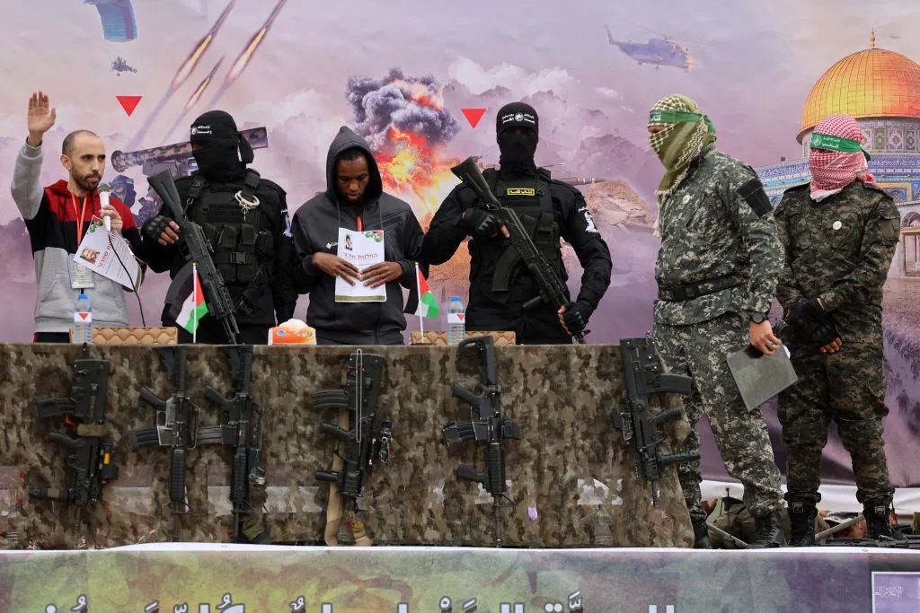 Gaza Ceasefire Agreement: Hamas Hands Over 6 Israeli Hostages to Red Cross in Rafah