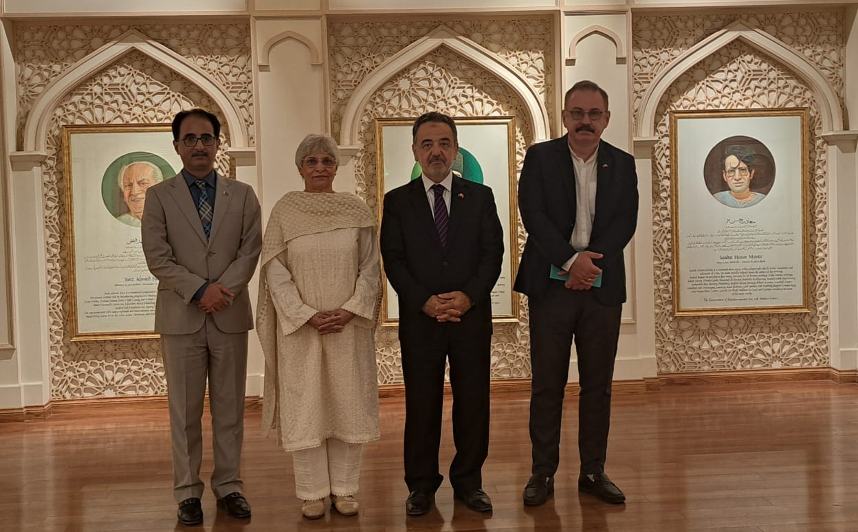 ترک سفیر ڈاکٹر عرفان نزیراوغلو کا پاکستان اکیڈمی آف لیٹرز کا دورہ