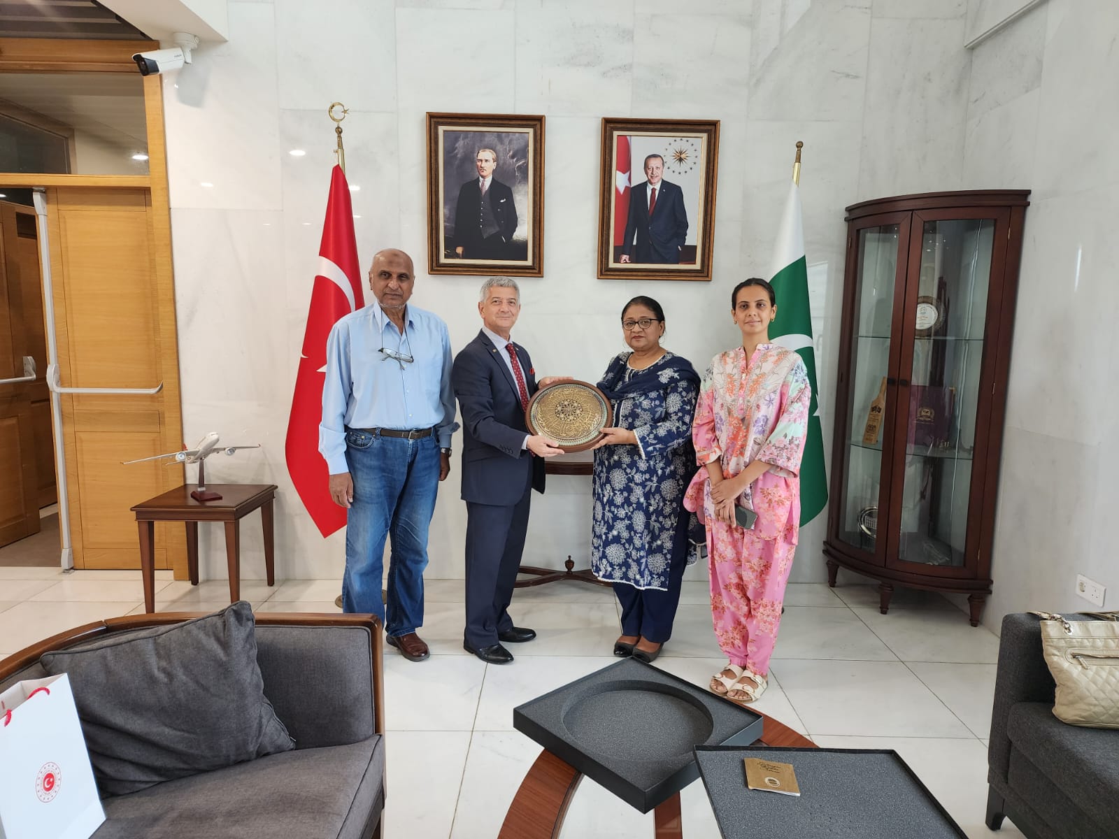 Greenwich University Vice Chancellor Prof. Seema Mughal Meets Turkish Consul General Dr. Cemal Sangu