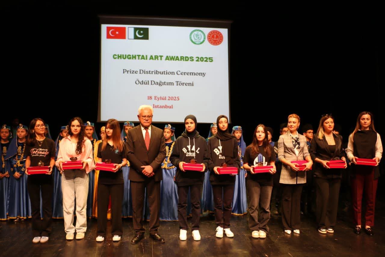 Chughtai Art Awards 2025 Held in Istanbul – Pakistani Ambassador and Istanbul Deputy Governor Attended