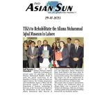 علامہ اقبال کے گھر جاوید منزل کی بحالی — ترک ادارہ TİKA کاتاریخی اقدام پاکستانی میڈیا کی توجہ کا مرکز بن گیا