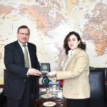 TİKA کی کنٹری کوآرڈینیٹر صالحہ تُونا اور سیکرٹری اقتصادی امور محمد حمیر کریم کی ملاقات، پاکستان میں ترقیاتی منصوبوں پر تبادلہ خیال