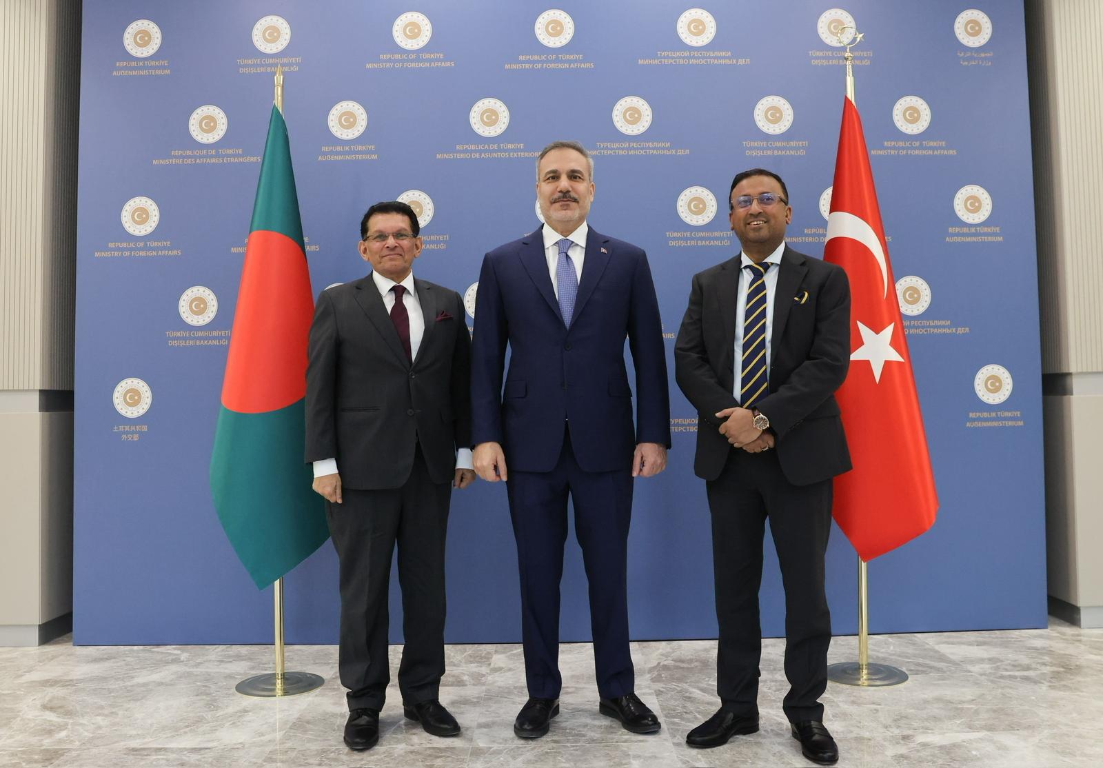 بنگلہ دیش کے وزیر خارجہ کا ترکیہ کا دورہ، ترک وزیر خارجہ سے اہم ملاقات