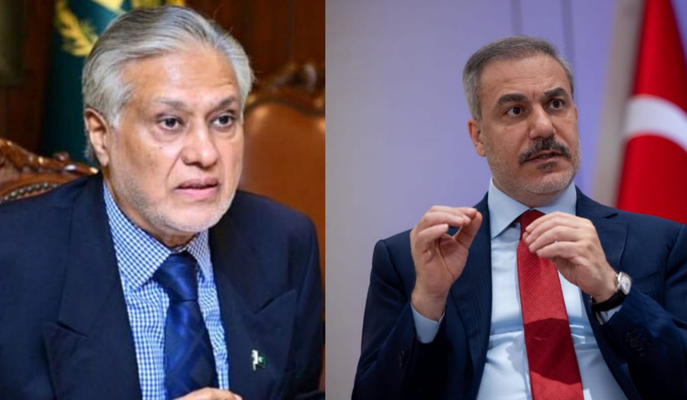 ترک وزیر خارجہ حاقان فیدان اور پاکستانی ہم منصب اسحاق ڈار کا خطے کی صورتحال پر تبادلہ خیال