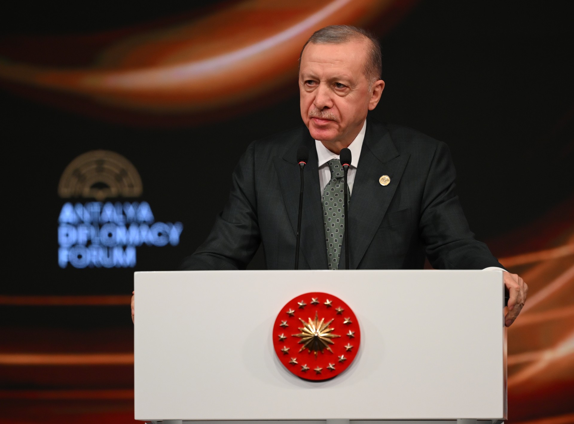 انطالیہ ڈپلومیسی فورم عالمی دانش اور ضمیر کا مشترکہ پلیٹ فارم بن گیا، رجب طیب ایردوان