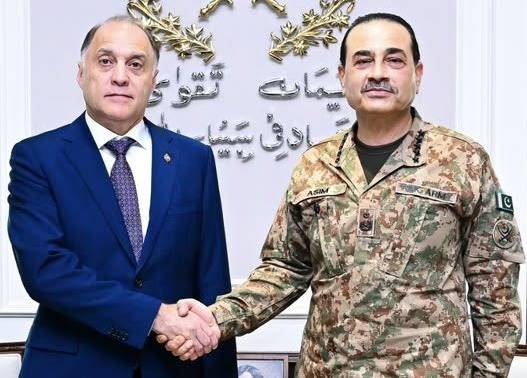 فیلڈ مارشل عاصم منیر سے بیلاروس کے اعلیٰ سطحی وفد کی ملاقات