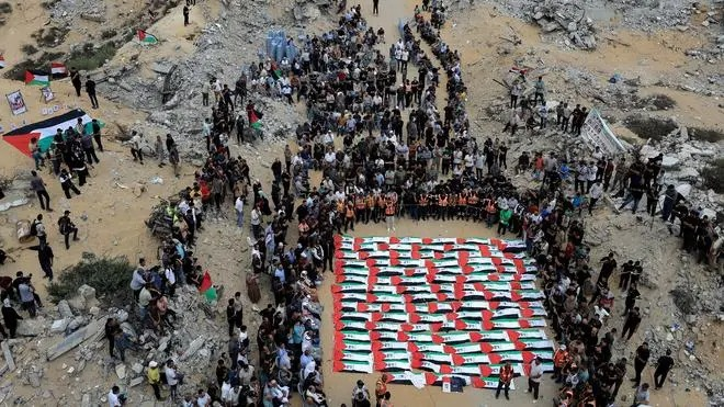 غزہ پر مسلط جنگ کے تین سال: 74 ہزار فلسطینی جاں بحق، بیشتر آبادی بے گھر